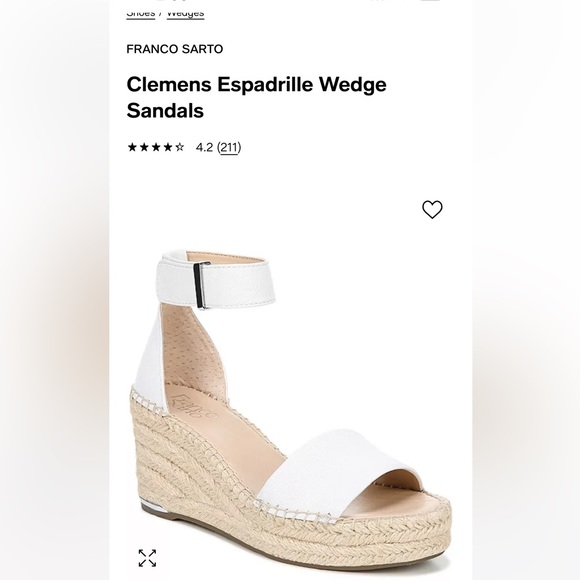 Clemens Espadrille Wedge Sandals - Picture 1 of 6